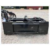 Unused Mini Skid Steer Flat Bottom Grapple Bucket