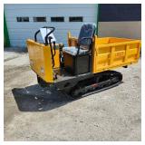 Unused SDLD25 Mini Crawler Dumper:  Very Fast, 3 speeds with power tilt dump bed, Reverse as well