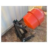 Unused Mini Skid Steer Concrete Mixing Bucket