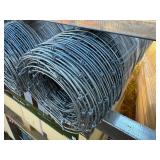 Unused set of 5 rolls of Hot Dipped Galvanized Field Fence - All 5 roles included in this lot