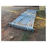 Unused set of 10 foot long Metal R Panel:  100 total Sheets in the Lot, model K0311