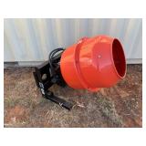 Unused Mini Skid Steer Concrete Mixing Bucket