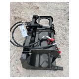 2025 Mini Skid Steer Flat Bottom Grapple Bucket