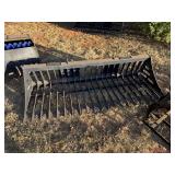 Unused Arteer 84" Skeleton Bucket for Skid Steer