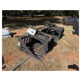 Unused Arteer 2025 84 inch Skid Steer Rock Grapple Bucket