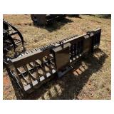 Unused Arteer 84" Skeleton Bucket for Skid Steer
