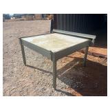 Large heavy Duty Plan Tracing Table:  Plastic Insert to light items from beneath, very large and heavy