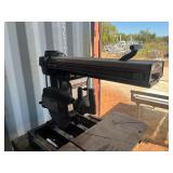 Craftsman 10" Radial Arm Saw on movable shelf
