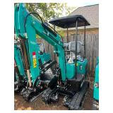 Unused MH12R Mini Excavator - Rato Gasoline Engine, Aux Hydraulics, Canopy and 2