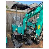 Unused MH12R Mini Excavator - Rato Gasoline Engine, Aux Hydraulics, Canopy and 2