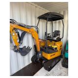 Unused QK18R with 13.5HP gas engine, Pilot Controls
