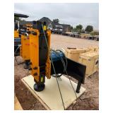 Unused 2025 PC750 Hydraulic Skid Steer Post Driver for full size Skid Steer