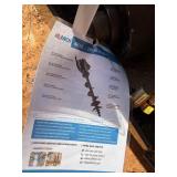 2025 Mini Excavator Auger Motor and 7.87 Auger Bit