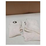32 Inch Curtains Length,Sheer Cafe Linen Small Custom Curtains for Windows Kitchen