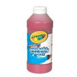 Crayola Washable Paint  16 oz. Bottle  Red 3 Bottles