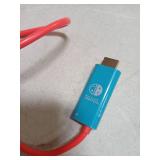 Nintendo Switch Type-C Charging Cable - Blue/Red