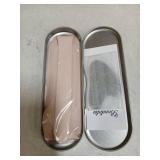 Beautistin Reusable Silicone Neck Wrinkle Patch - Silicone Mask Adjustable, for Use with Neck Cream, No Adhesive, Anti Wrinkle Patches for Firming and Tightening, with Jade Gua Sha Tool and Tin Case