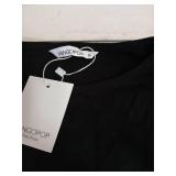 MANGOPOP Womens Bodysuit Long Sleeve Crew Neck Body suit for Women Ribbed Bodysuits Shirts M