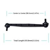 AUQDD 2Pcs K750630 Front Sway Bar Stabilizer Link Compatible With 2012-2020 Chevy Sonic (Replace # 42342547 95182126 523-040 SL55115)