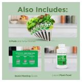 AeroGarden Harvest Elite Indoor Garden Hydroponic System With LED Grow Light And Seed Kit, Holds Up To 6 Pods, Stainless Steel
