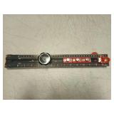5-in-1 T Square Ruler - Multifunctional Drilling Positioning Ruler 35cm/14in Adjustable Angle Ruler,Cabinet Hardware Jig,For Precision Hole Punching Angle Measurement And Marking,Metric And Imperial
