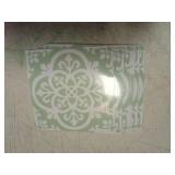 Adreamer90 Light Green Vinyl Wallpaper Tile Stickers 5.91 x 5.91 In Peel&Stick On Backsplash,Self Adhesive Backsplash Tile Decals For Kitchen Bathroom Laundry Shower Decor(12 Pcs)