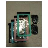 Newppon 4 Pack 8.5 Waterproof Cell Phone Pouch - Underwater Dry Bag Case Lanyard - Water Proof Clear Holder Protector For iPhone 16 15 14 Pro Max Plus Samsung Galaxy S25 Ultra Note For Beach Swimming