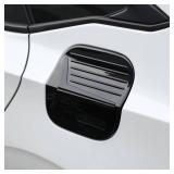 Spotrim Gor 11th Gen Civic Gas Tank Door Cover Fuel Petrol Oil Filler Caps Decoration For Honda Civic Sedan 2022- 2026 (Black)
