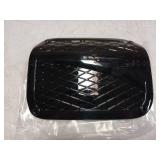 Spotrim Gor 11th Gen Civic Gas Tank Door Cover Fuel Petrol Oil Filler Caps Decoration For Honda Civic Sedan 2022- 2026 (Black)