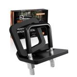 DEEAGLE Hitch Tightener Anti Rattle Stabilizer/ Hitch Silencer Pad For 1.25" To 2" Trailer Hitches, Hitch Noise Reducer Kit oOn Hitch Mount Cargo Carrier Bike Rack Boat, RV Trailer Accessories (Pad On