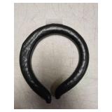 Magic Gel Neck Ring Coolers - Wearable Neck Cooling Ice Pack - Reusable Cool Body Cooler Tube - Cold Gel Wrap Ice Packs For Necks - Perfect For Athletes Or Outdoor Workers - Black