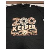 Zookeeper Animals Zoo Wildlife Lover Safari Savanna Costume T-Shirt Size XL