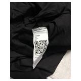 Girls Long Sleeve Square Neck Casual Boho Smocked Short Dresses 5-14 Years Black