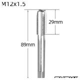 Burkit M12 X 1.5 Tap And Die Set, M12 x 1.5 Machine Thread Tap And Round Die Right Hand