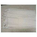 White Crotched Table Runner