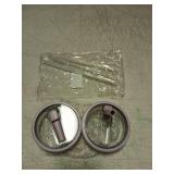 2 Pack 40 oz Flip Straw Leak Proof Lid For Stanley Quencher H2.0, Spill Proof Lavender