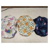 3 Pack Extra Large Double Layer Adjustable Shower Caps For Women, Waterproof Exterior & EVA Lining, Oversized Design For All Hair Lengths