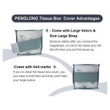 PENGLONG Tissue Box Cover 5X5X5