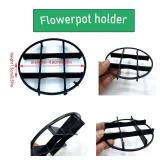 NentMent 6 Pack Plant Saucer Drainage Rack Stand Flower Pot Level Feet Elevator Support Holder Vase Lifter Bottom Drainer Flowerpot Risers Plants Root Rot Prevention