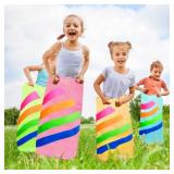 Alytree 4 PCS Potato Sack Race Bags, Outdoor Games For Kids And Adults, Field Day Birthday Party Family Reunion Carnival Outside Yard Lawn Games