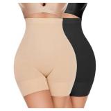 YADIFEN Tummy Control Thigh Slimmer Shorts - Women High Waist Medium