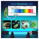 Aquarium Light 5W For 20-75 Gallon Submersible Clean Green Lamp Replacement Light Bulb
