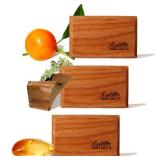 Drift Car Air Freshener - The Original Wood Air Freshener - Car Odor Eliminator - Long Lasting Scent - Metal Clip - Essential Oils - Clean Ingredients - Variety 3 Pack Refill - NO CLIP INCLUDED