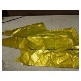 2 Giant 45 Inch Yellow Lightning Flash Balloons - Bolt Shape Foil Balloons For Birthday Party, Wedding, Baby Shower Decoration
