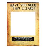 LaVenty Have You Seen This Wizard Photo Booth Prop Wizard Inspired Photo Booth Frame Wizard Birthday Party Photo Booth Props For Wizard Theme Party Decorations