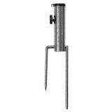 weallbuy Beach Umbrella Sand Anchor, Portable Umbrella Metal Stand with Anchor for Patio/Beach/Parasol/Garden/Fishing, Adjustable Holder Stand for 0.9-1.2 Inch Umbrella (1)