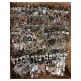 Ravinte 50 Pack 25 Pairs 3/4 inch Overlay Soft Close Hinges for Kitchen Cabinet Hinges Satin Nickel Hidden Hinges Stainless Steel Concealed Hinge self Closing