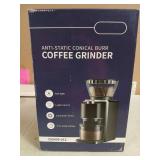 SHARDOR 10-Cup Programmable Coffee Maker, Regular & Strong Brew Drip Coffee Machine for Home and Office, Auto Shut Off, Permanent Filter, Silver