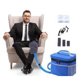 Cold Therapy System Ice Machine for Knee After Surgery, Portable Ice Therapy System for Sports Injuries, Sprains, Reduce Swelling, Universal Cold Pad for Shoulder, Hip and Ankle