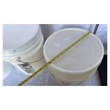 Commercial Food Grade Storage Buckets with LidsLots of 3 Buckets & Lids